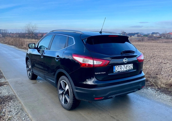 Nissan Qashqai cena 54900 przebieg: 115000, rok produkcji 2015 z Trzebnica małe 254